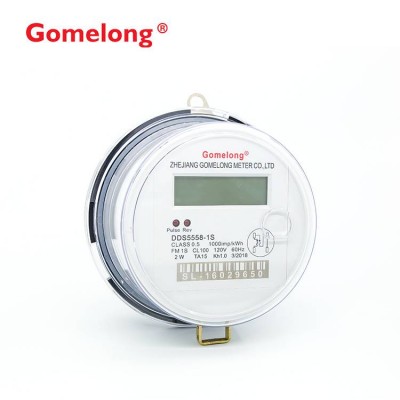 Dds5558 Manufacturers Of Single Phase Electric Round/socket Type Ansi Energy Meter